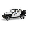 Žaislinė policijos mašina Bruder 2526, 1:16, juoda sp.