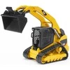 Rotaļu traktors Bruder Cat Multi Terrain Loader 02136, 1:16, melna krās./dzeltena krās.
