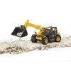Rotaļu traktors Bruder Caterpillar Telehandler 2141, 1:16, dzeltena krās.