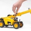 Rotaļu traktors Bruder Caterpillar Telehandler 2141, 1:16, dzeltena krās.