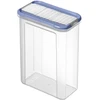 rotho Birių produktų talpa. 1,5 l. Skaidri/mėlyna.