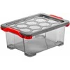 Dėžė su dangčiu Evo Total Rotho 39.3x28.3x16cm/11L permatoma/pilka