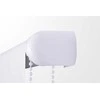 Roletai Domoletti Blackout Silv 063, baltos/sidabrinės, 60 cm x 185 cm