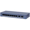 Šakotuvas Dahua Technology PoE S3010-8ET2GT-90 network switch Unmanaged Fast Ethernet (10/100) Power over Ethernet (PoE) Desktop/Wall-Mounting Mėlyna