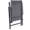 Saliekams krēsls Domoletti Flipi Pilkas 53000010191, pelēka, 54 cm x 65 cm x 107 cm