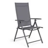 Saliekams krēsls Domoletti Flipi Pilkas 53000010191, pelēka, 54 cm x 65 cm x 107 cm