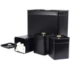 Salter BW14372 Alchemy 4-Piece Countertop Set, Juodas