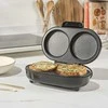 Salter EK4213SVDE XL Dual Omelette Maker