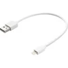 Sandberg USB>Lightning MFI 0,2m Balta