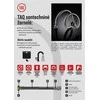 Santechninė žarnelė Tucai S.A. Fil-Nox, I3/8”-V3/8”, 20 cm