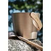 Saunos kibiras Rento champagne, aliuminis, 5 l, 23 x 23 cm, šampano sp.
