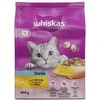 Sausas kačių ėdalas WHISKAS sterilus vištienos skonio 800g
