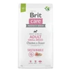 Brit Care Sustainable Adult Small Breed vištiena&Insect sausas Maistas šunims, 3kg