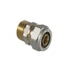 Užveržiamas antgalis TDM Brass 1030, 32mm x 1", žalvaris/nikelis