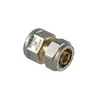 Užveržiamas antgalis TDM Brass 1035, 26mm x 3/4", žalvaris/nikelis