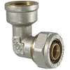 Tdm_Brass Užveržiama alkūnė 1070, 32 mm x 1" x 3 mm, vidin. sriegis