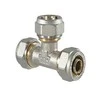 Užveržiamas trišakis 1045, TDM Brass, 18 mm