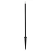 Įsmeigiamas lauko šviestuvas Viokef Bar, 1W, LED, IP65, juoda sp., 1 cm x 50 cm