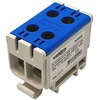 Suvirinimo gnybtas Vexen Electric TS2050B, 2x2,5-50 mm², mėlyna sp./pilka sp.