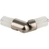 Kampinė jungtis DOMOLETTI 90290165, Ø19 mm, matinio chromo