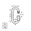 Haushalt Metz FAST CONNECTOR 8 MM ZN 1DD