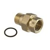 Jungtis TDM Brass 230R, 3/8 colio - išorinis sriegis / 3/8 colio - vidinis sriegis, 3/8"