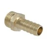 Jungtis TDM Brass 468E, 1 colis - išorinis sriegis / 20 mm - žarnos antgalis, 1" x 20mm