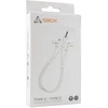 Sbox LANYARD Baltas Type-C -Type-C 1.5m Baltas