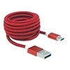 Sbox Technology Sbox USB->Micro USB M/M 1.5m USB-10315R raudonos spalvos