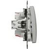 Schneider Electric Sedna Design Crosslink sidabro aliuminio SDD113107