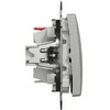 Schneider Electric Sedna Design Laiptai Jungtis sidabro aliuminio SDD113106