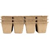 Sėklų daiginimo indo dangtelis Garden Center 725004-12, 21 cm x 17 cm x 5 cm, 3 vnt.