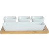 Domoletti SQUARE BOWL BAMBOO PLATTER 26.1X17CM