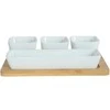 Domoletti SQUARE BOWL BAMBOO PLATTER 26.1X17CM