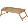 Padėklas C80653810, 50 cm x 30 cm x 21 cm, rudas, bambukas