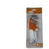 Grąžtas Okko King Tony HEXAGONAL KEY SET HH F-70005 9PCS 1.5-10