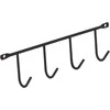 Domoletti HANGER 4 HOOKS 250X59X32 Juodas 0309190