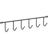 Domoletti HANGER 6 HOOKS 370X59X39 Juodas 0309560