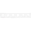 Domoletti HANGER 6 HOOKS D6 2-C1031.01 WHIT POL CR