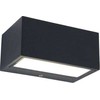 Sieninis šviestuvas Āra sienas lampa Lutec Clgemini 1891S, 9W, LED, IP54, pelēka krās., 7 cm x 10 cm