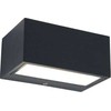 Sieninis šviestuvas Āra sienas lampa Lutec Clgemini 1891S, 9W, LED, IP54, pelēka krās., 7 cm x 10 cm