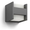 Sieninis šviestuvas Sieninis lauko šviestuvas Philips Arbour, 4.5W, LED, IP44, antracito sp., 12.7 cm x 13 cm