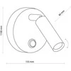 Sieninis šviestuvas Tk_Lighting Šviestuvas sieninis TK Lighting ENZO, 6 W, G9, 4237