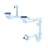 Ani_Plast Sifonas dvigubai plautuvei Aniplast LD0515
