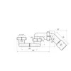 Ani_Plast SIFONAS DUŠ PAD 1 1/2X40/50 BE VENTILIO