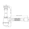 Ani_Plast Sifonas Ani Plast A0115, 40 mm