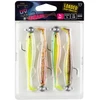 Silikoninis masalas Fox Rage Slick Shad UV 9cm 7g 4vnt