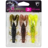 Silikoninis masalas FOX RAGE Critter 9 cm UV Maišytų spalvų 3 vnt.