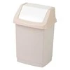 Šiukšliadėžė Curver Click-It 4043 / R004086, šviesiai ruda, 15 l, 43,8 cm x 23,5 cm