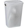Skalbinių dėžė Curver Infinity Dots, 60 l, pilka, 44 cm x 35 cm